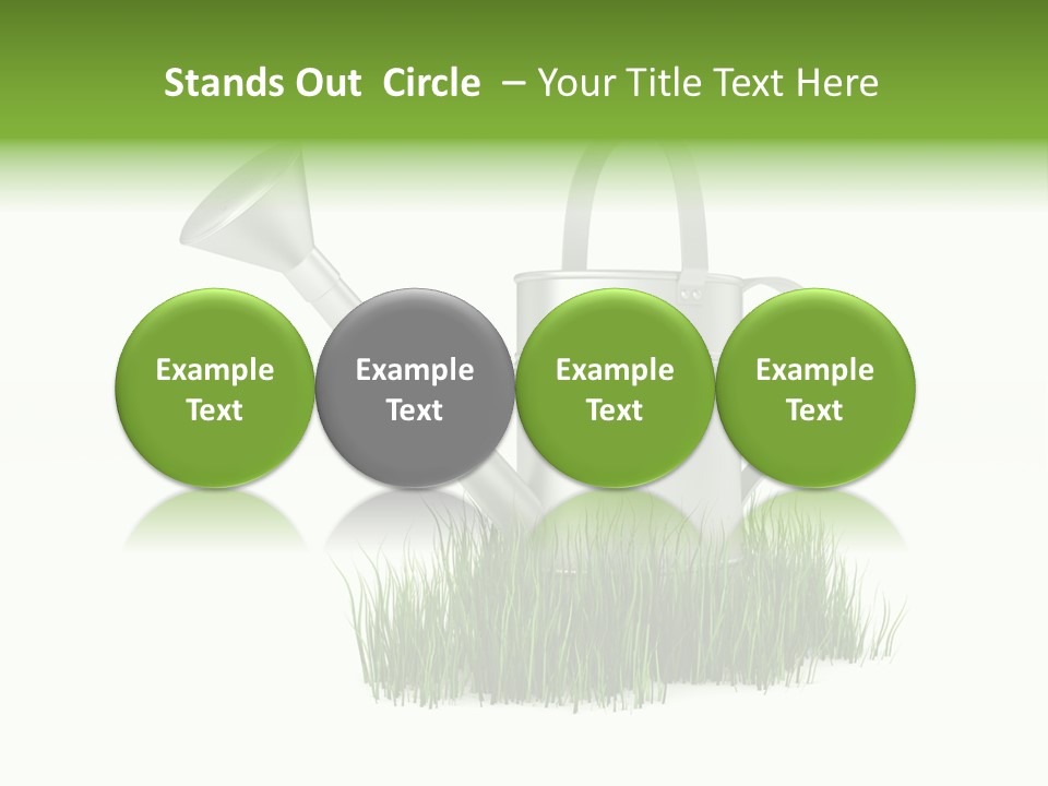 Human Background Freshness PowerPoint Template