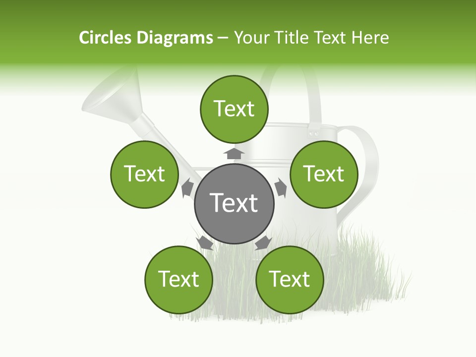 Human Background Freshness PowerPoint Template