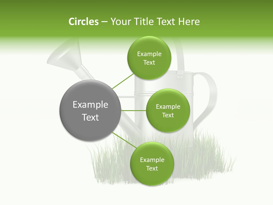 Human Background Freshness PowerPoint Template