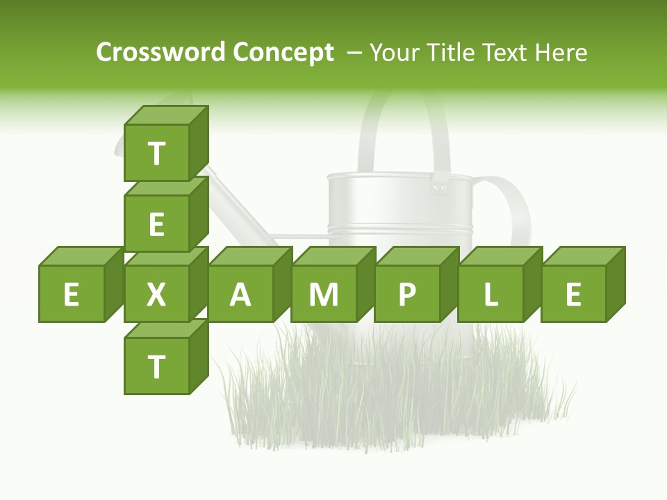 Human Background Freshness PowerPoint Template