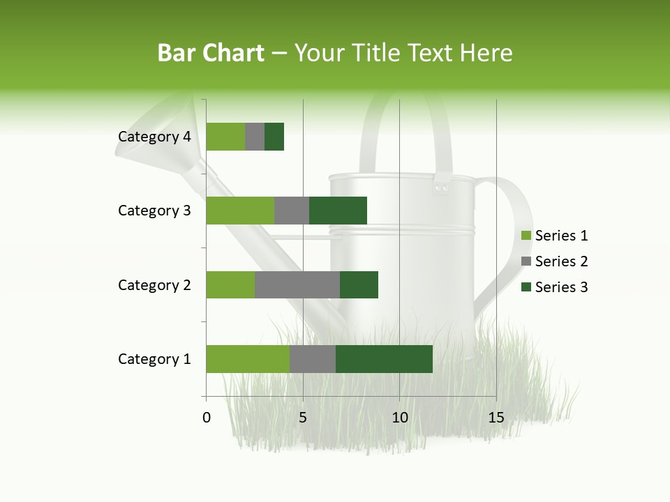 Human Background Freshness PowerPoint Template