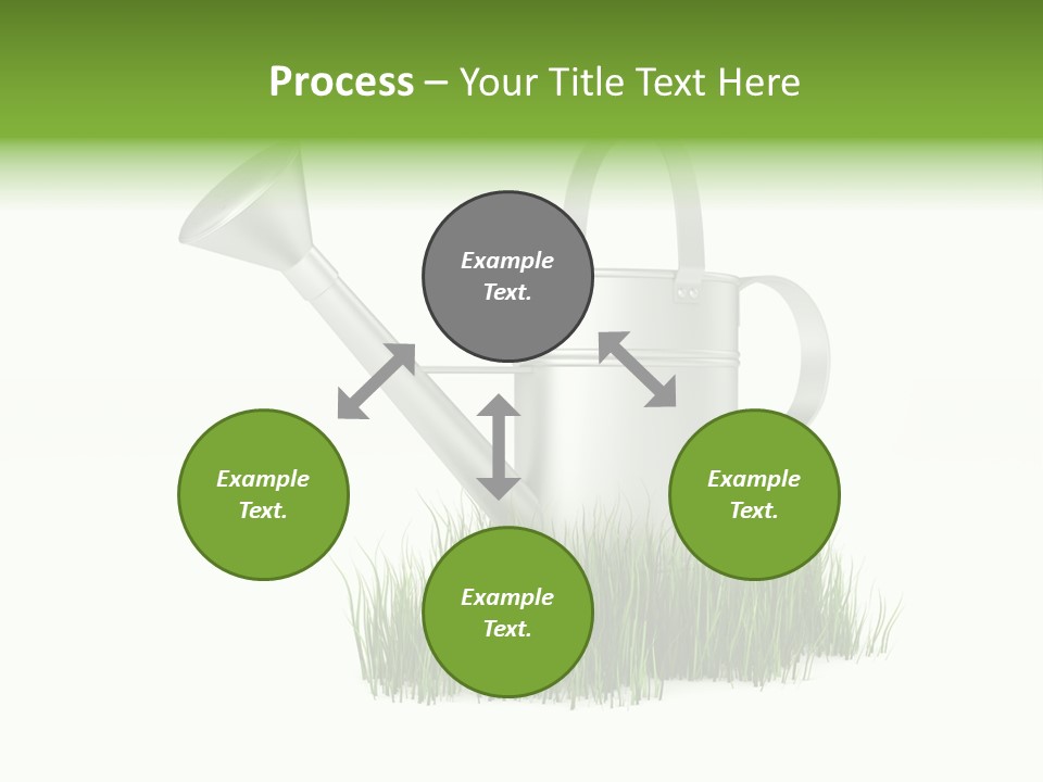Human Background Freshness PowerPoint Template