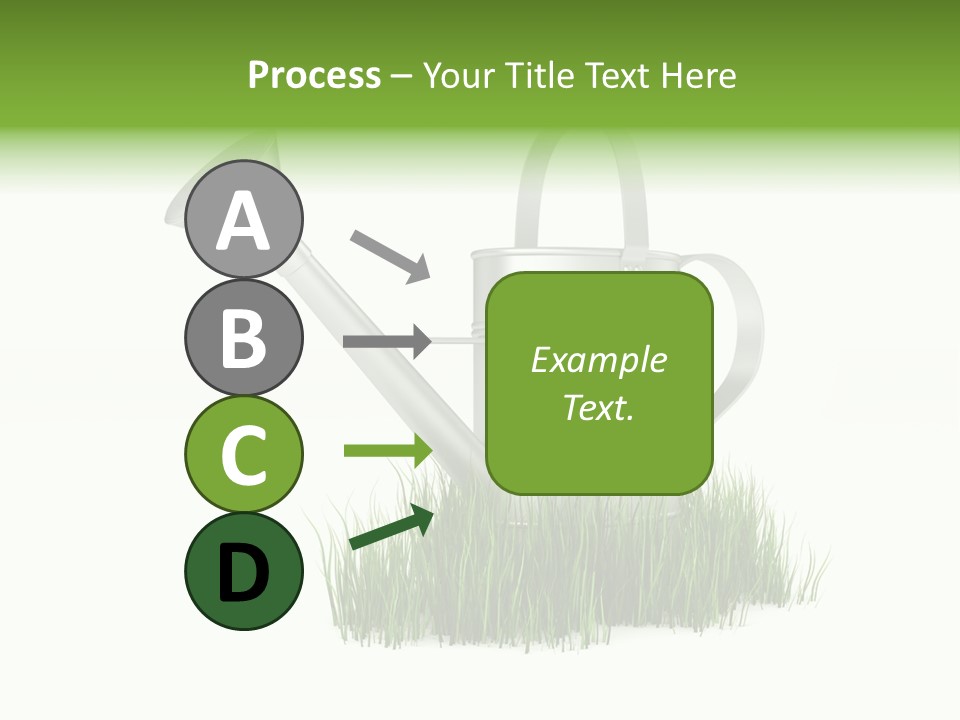 Human Background Freshness PowerPoint Template