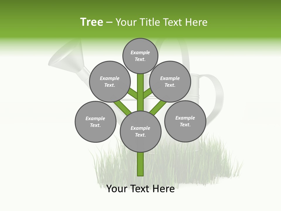 Human Background Freshness PowerPoint Template