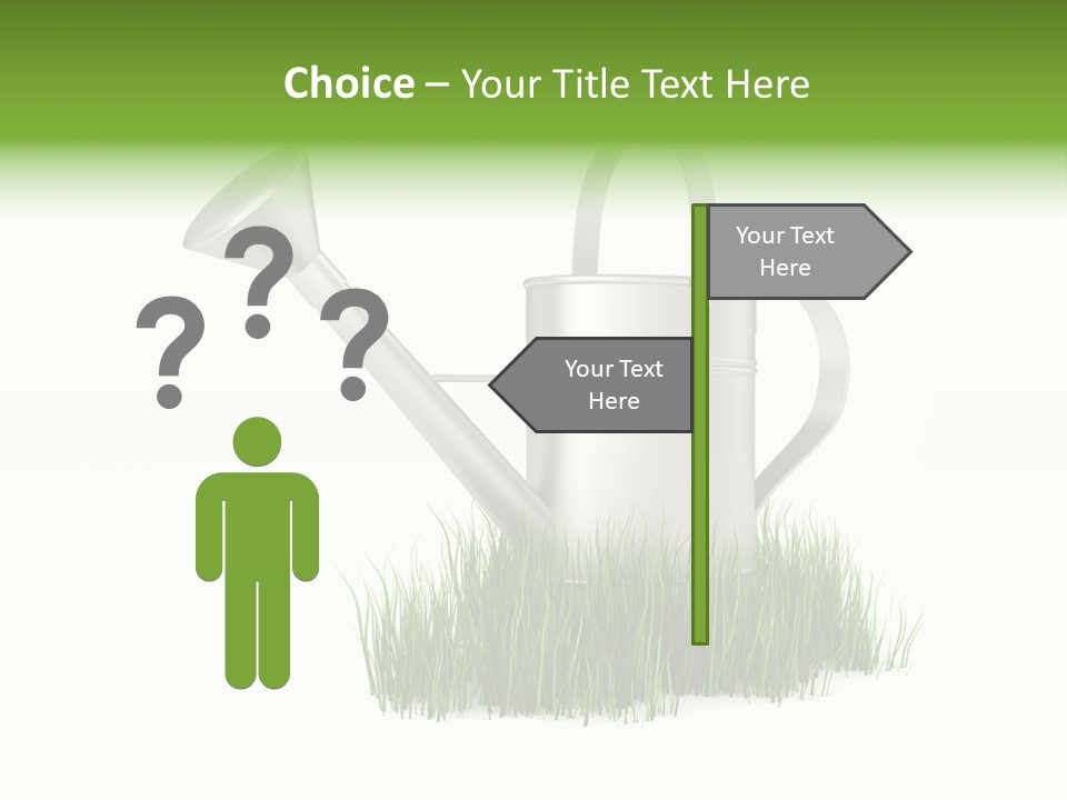 Human Background Freshness PowerPoint Template