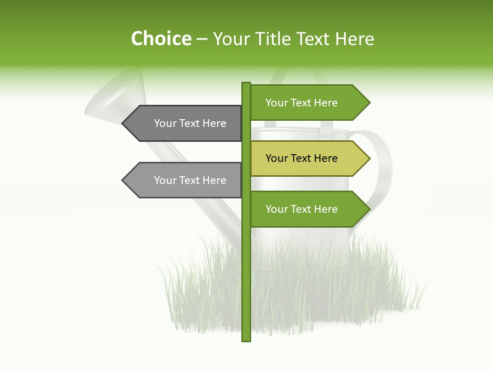 Human Background Freshness PowerPoint Template