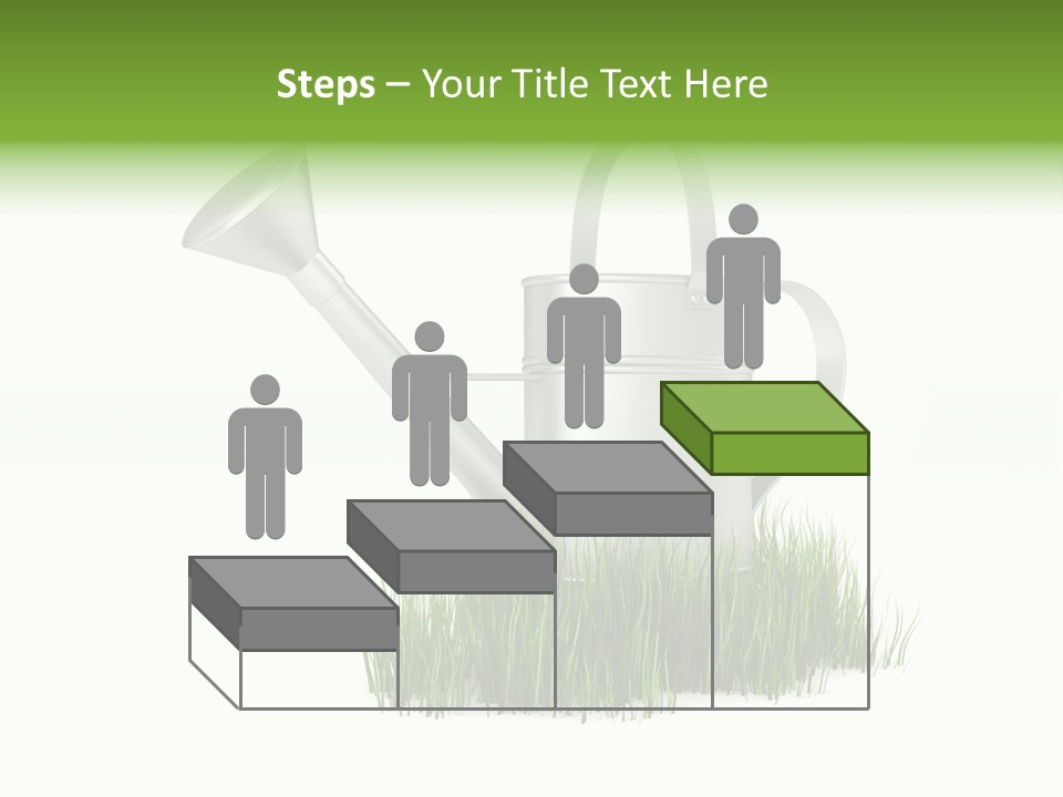 Human Background Freshness PowerPoint Template