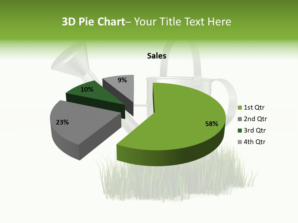 Human Background Freshness PowerPoint Template