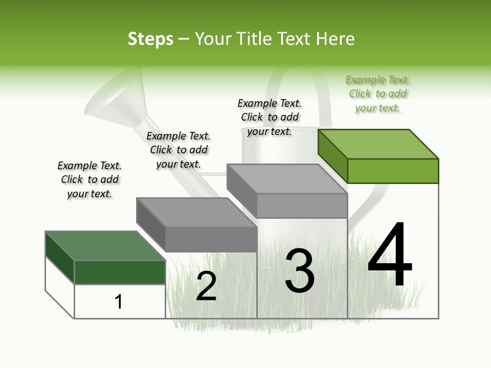 Human Background Freshness PowerPoint Template