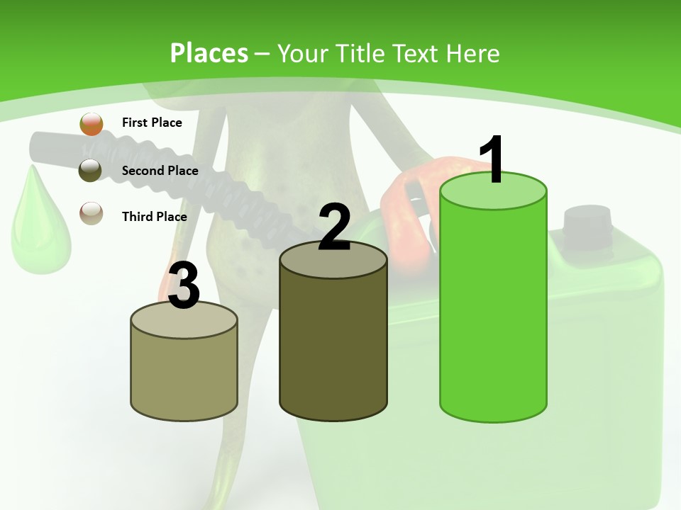 Tropics Sticky Slimy PowerPoint Template