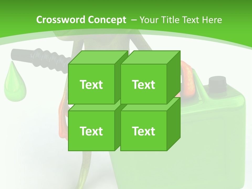 Tropics Sticky Slimy PowerPoint Template