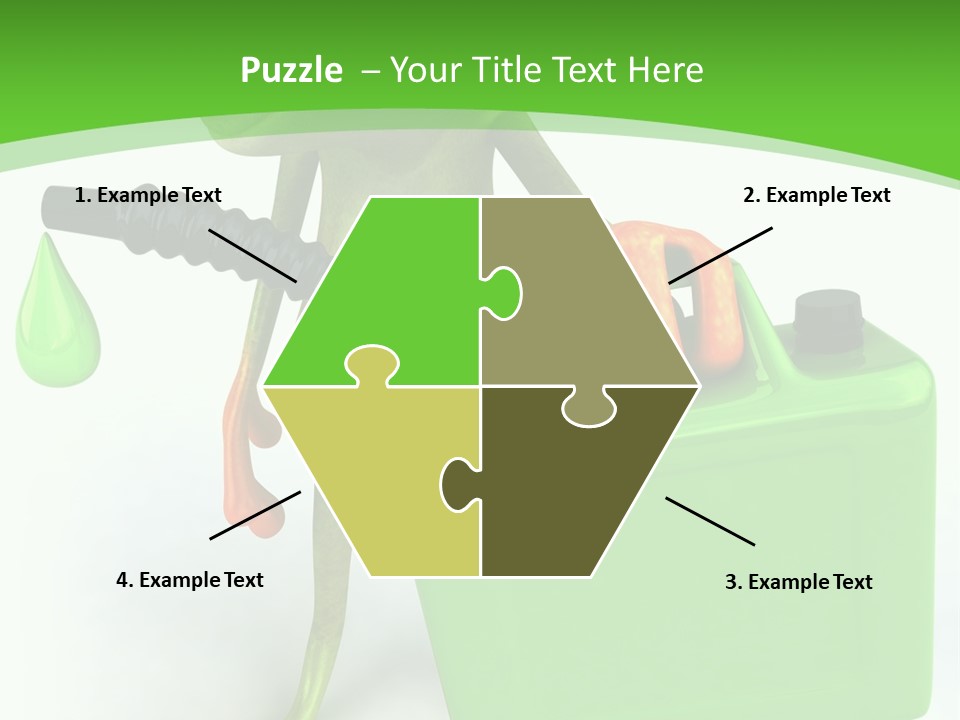 Tropics Sticky Slimy PowerPoint Template