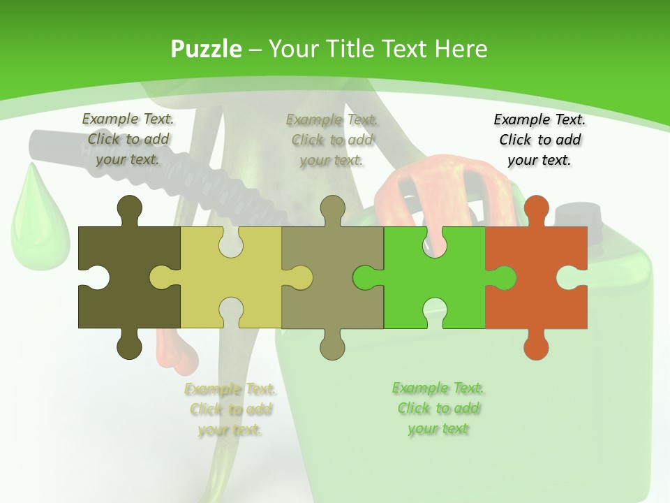 Tropics Sticky Slimy PowerPoint Template