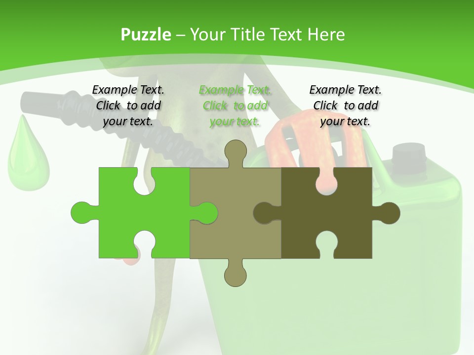 Tropics Sticky Slimy PowerPoint Template