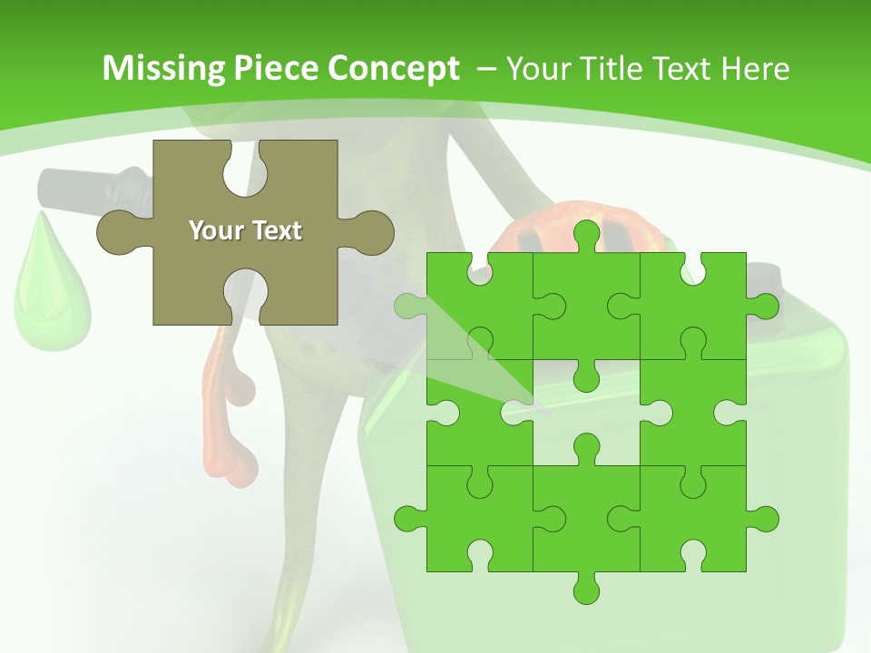 Tropics Sticky Slimy PowerPoint Template