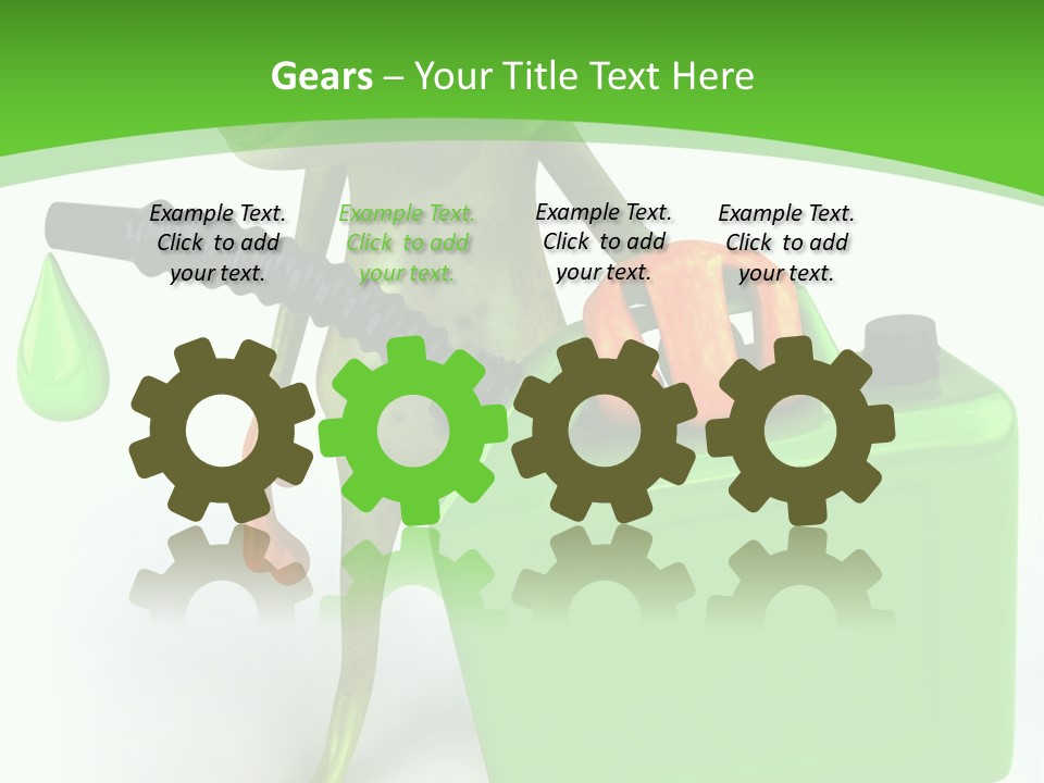 Tropics Sticky Slimy PowerPoint Template