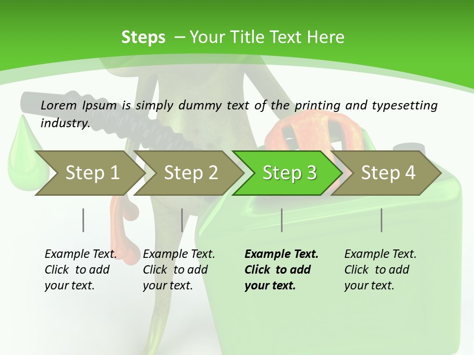 Tropics Sticky Slimy PowerPoint Template