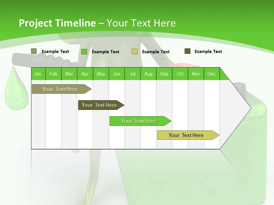 Tropics Sticky Slimy PowerPoint Template