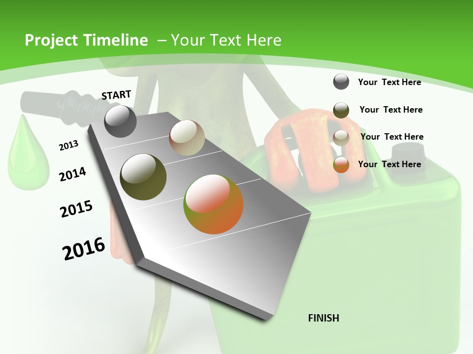 Tropics Sticky Slimy PowerPoint Template