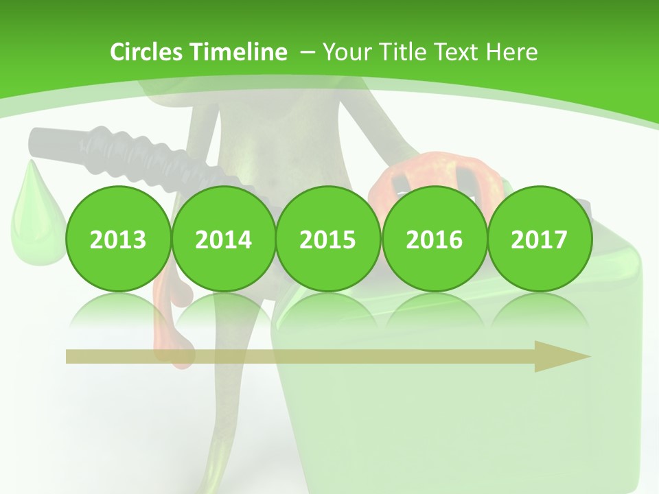 Tropics Sticky Slimy PowerPoint Template