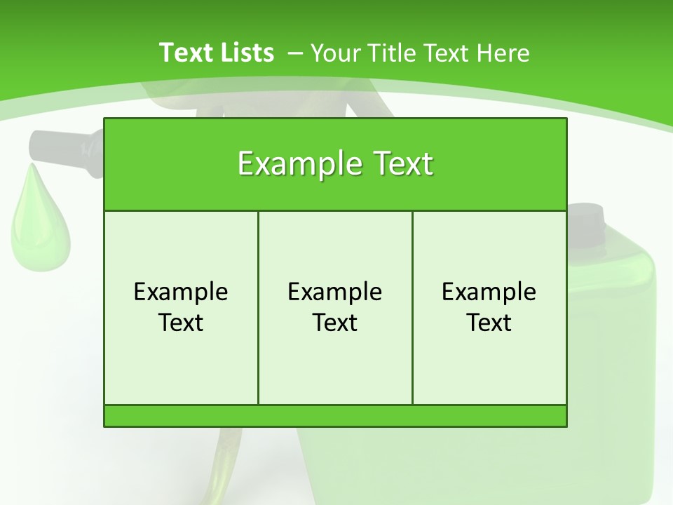 Tropics Sticky Slimy PowerPoint Template