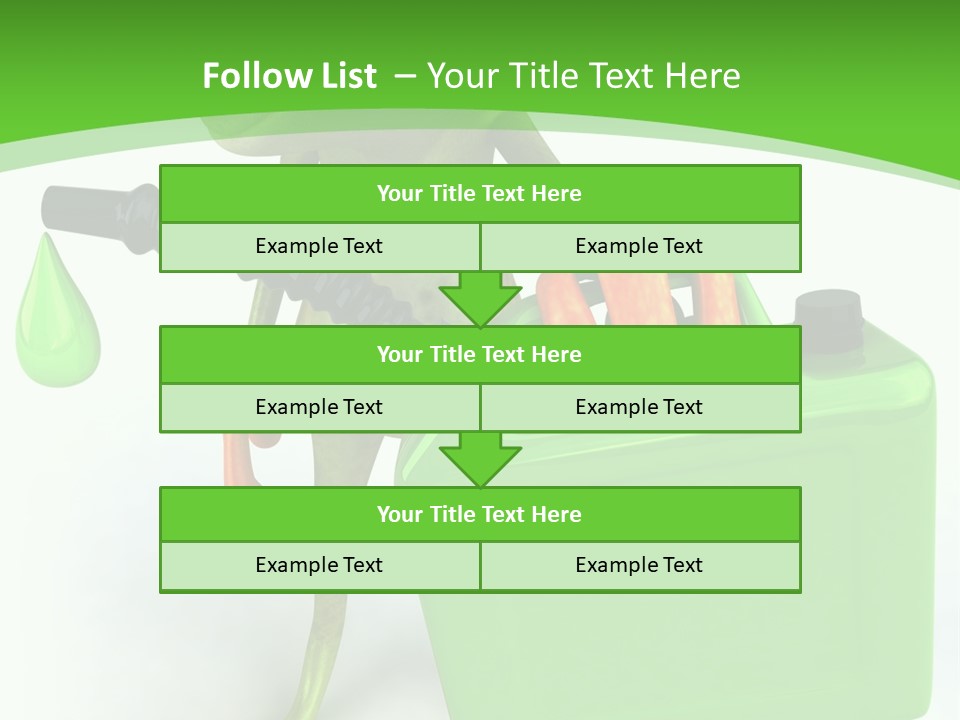 Tropics Sticky Slimy PowerPoint Template