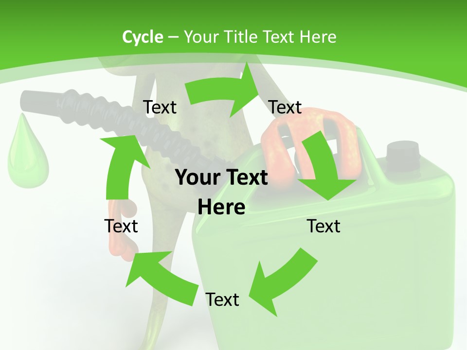 Tropics Sticky Slimy PowerPoint Template