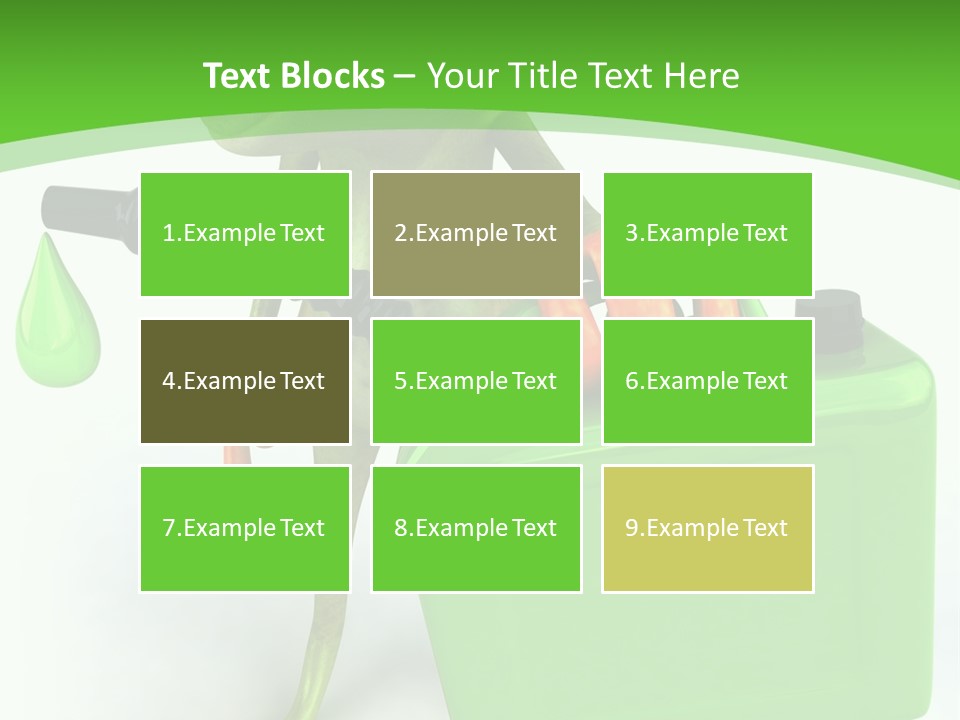 Tropics Sticky Slimy PowerPoint Template