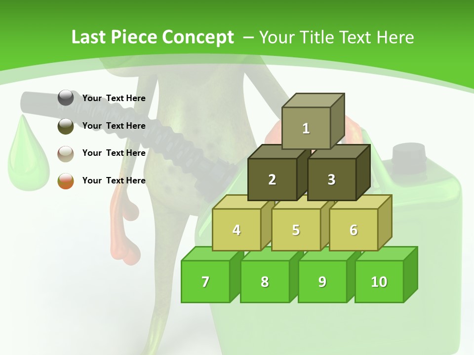 Tropics Sticky Slimy PowerPoint Template