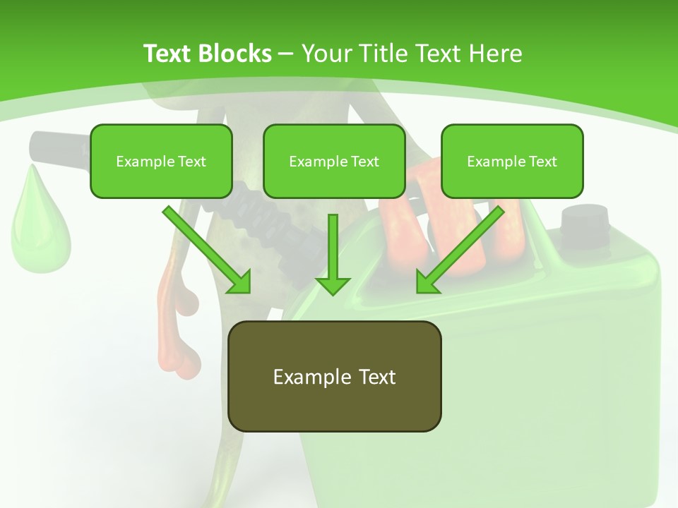 Tropics Sticky Slimy PowerPoint Template