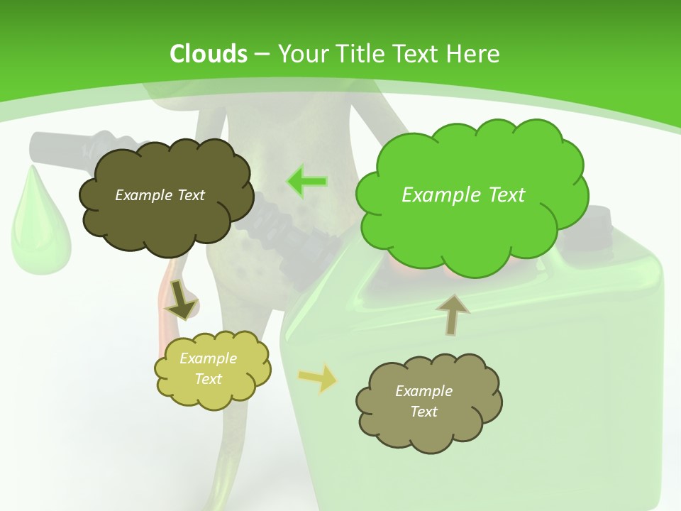 Tropics Sticky Slimy PowerPoint Template