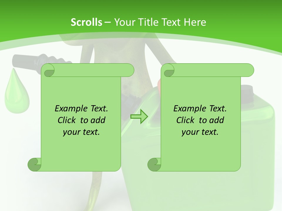 Tropics Sticky Slimy PowerPoint Template