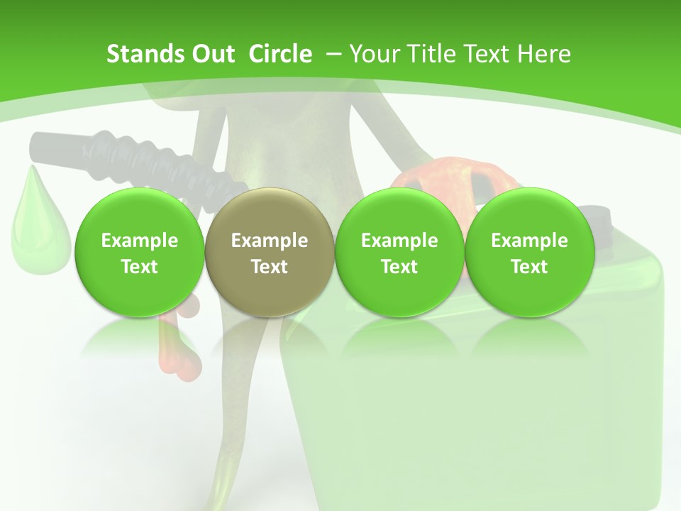 Tropics Sticky Slimy PowerPoint Template