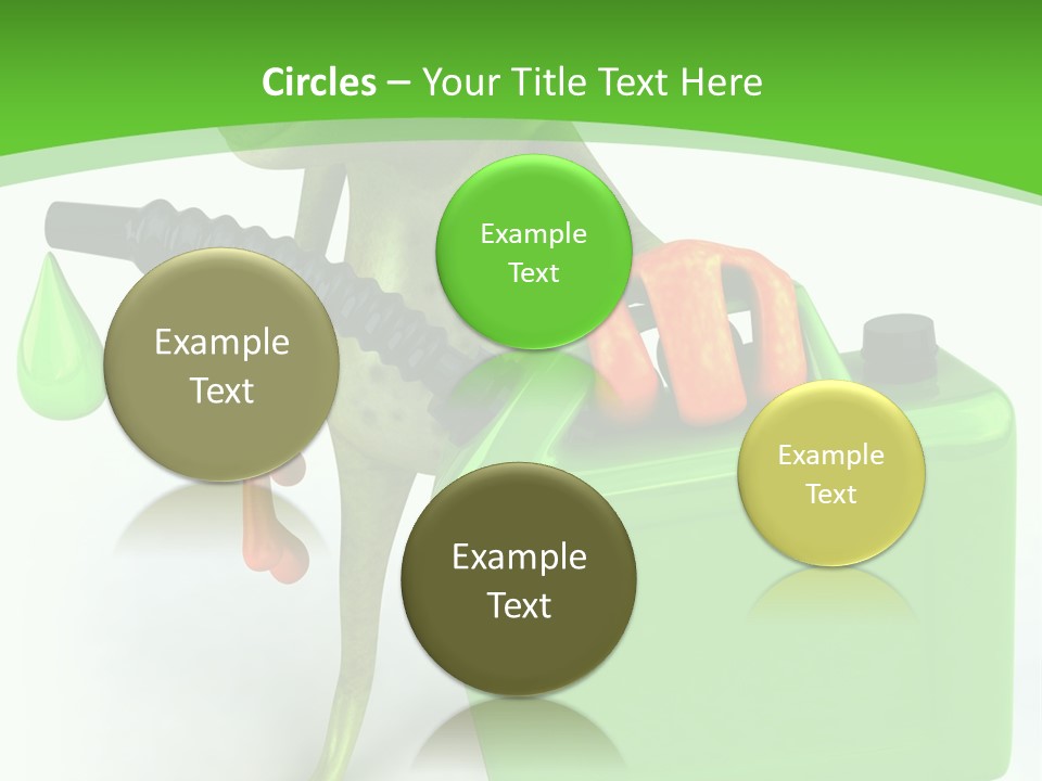 Tropics Sticky Slimy PowerPoint Template