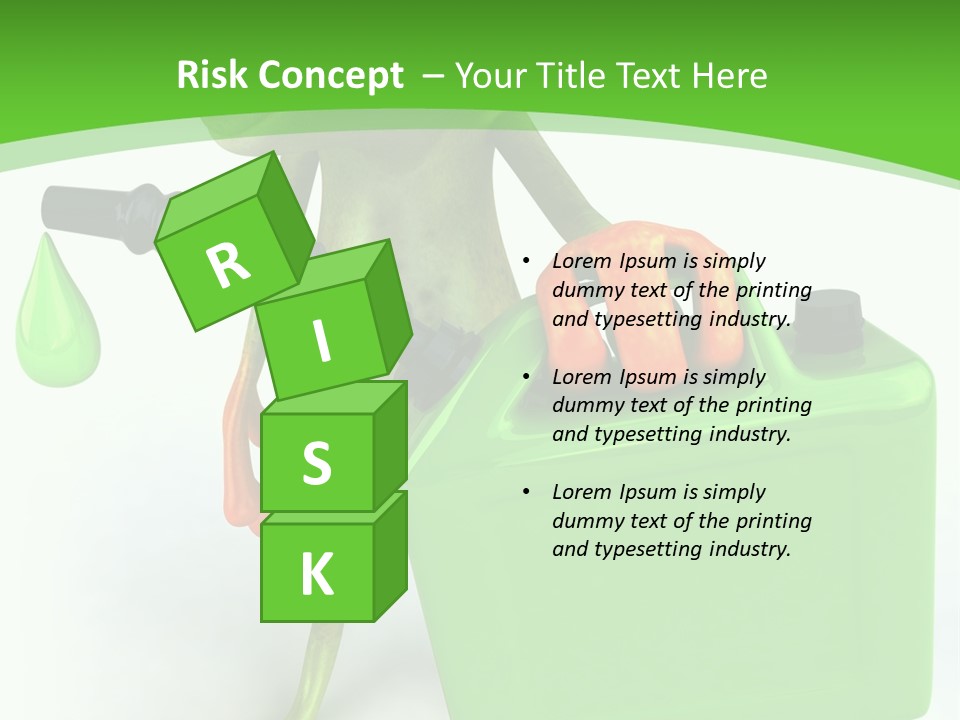 Tropics Sticky Slimy PowerPoint Template