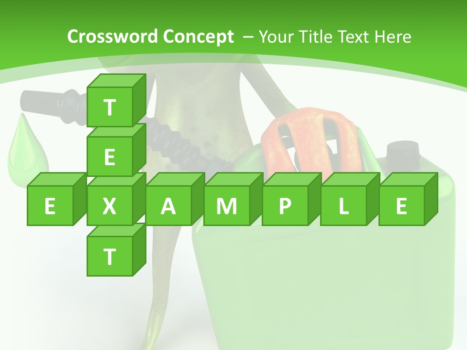 Tropics Sticky Slimy PowerPoint Template