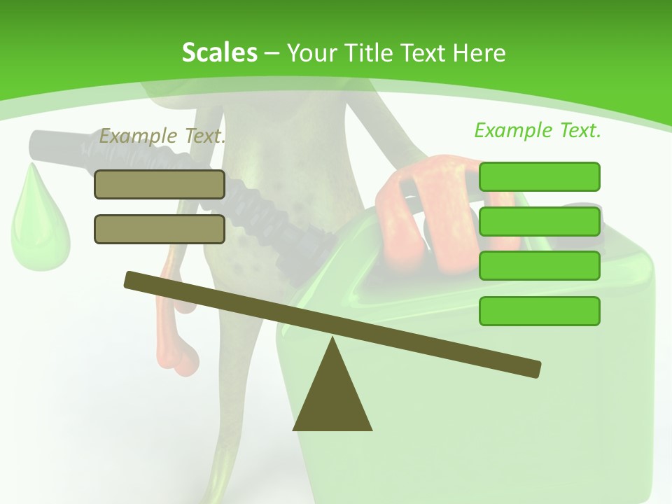 Tropics Sticky Slimy PowerPoint Template