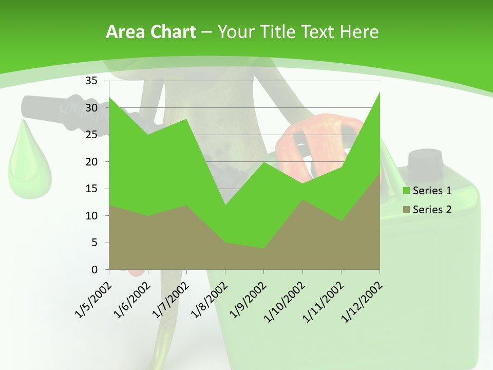 Tropics Sticky Slimy PowerPoint Template