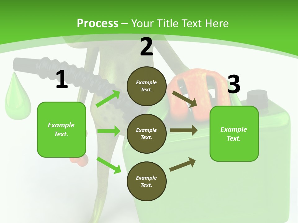 Tropics Sticky Slimy PowerPoint Template