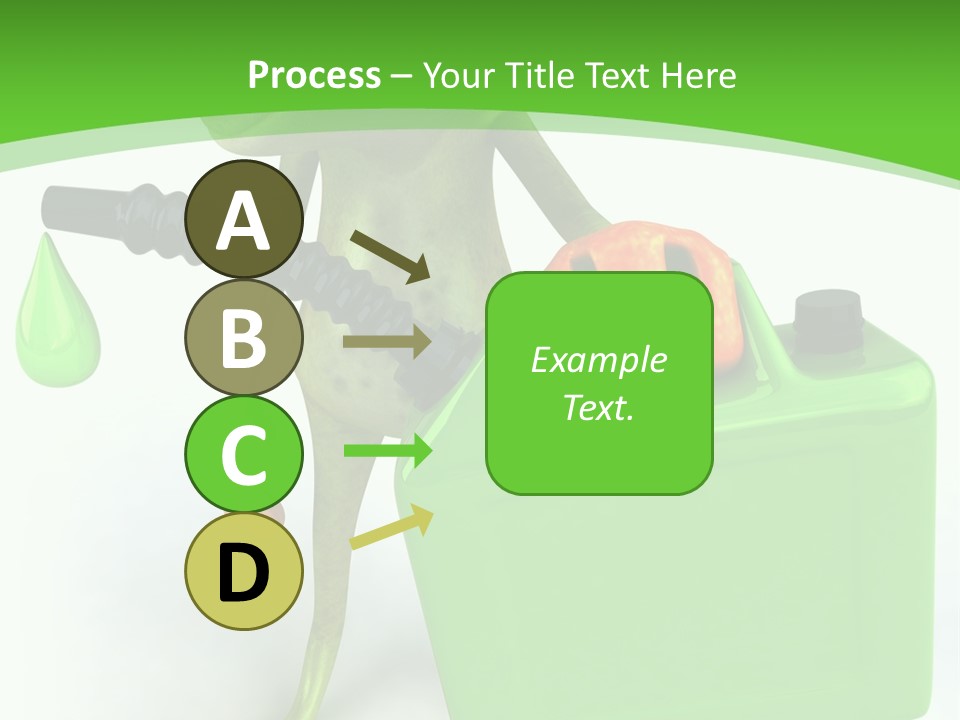 Tropics Sticky Slimy PowerPoint Template