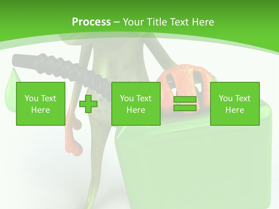 Tropics Sticky Slimy PowerPoint Template