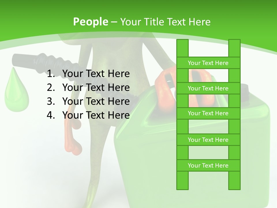 Tropics Sticky Slimy PowerPoint Template