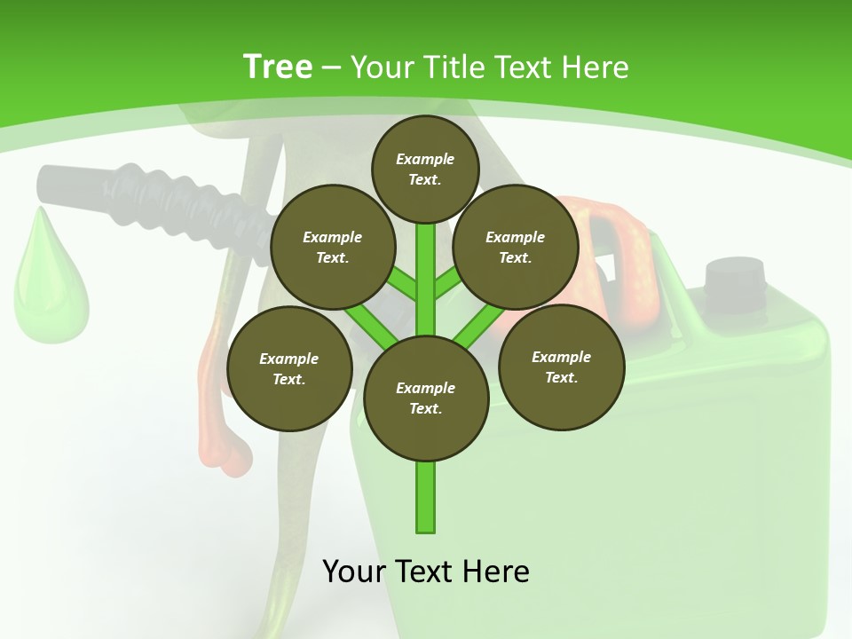 Tropics Sticky Slimy PowerPoint Template