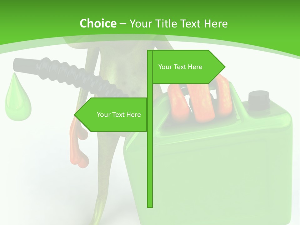 Tropics Sticky Slimy PowerPoint Template