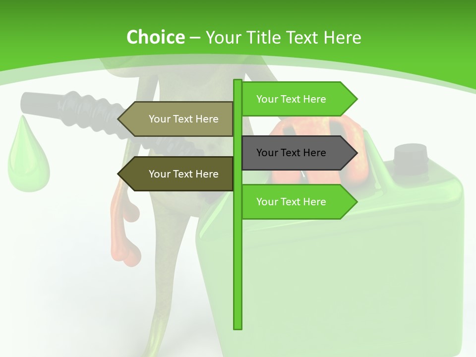 Tropics Sticky Slimy PowerPoint Template