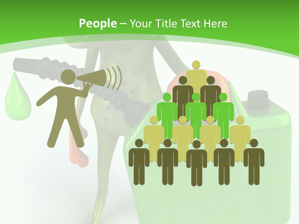 Tropics Sticky Slimy PowerPoint Template