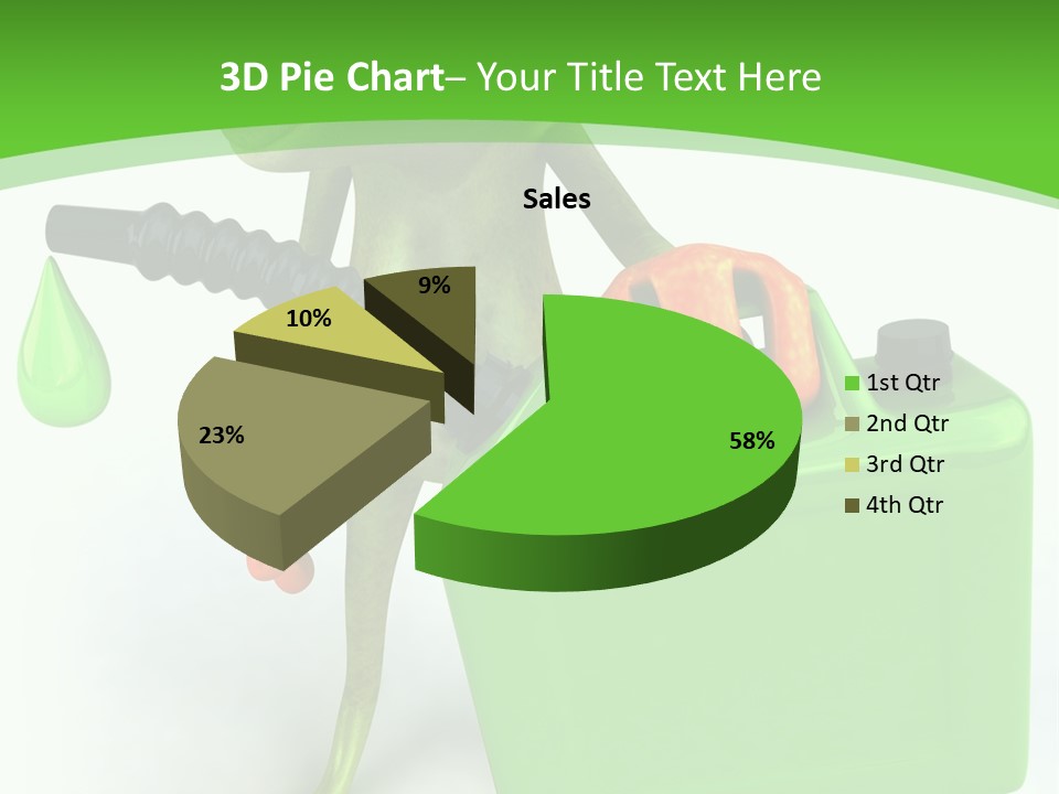 Tropics Sticky Slimy PowerPoint Template