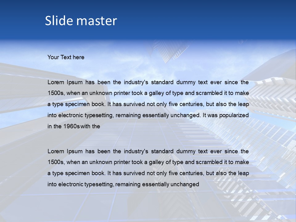 Build Draw Modern PowerPoint Template