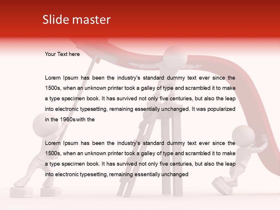 Cooperation Finance Statistic PowerPoint Template