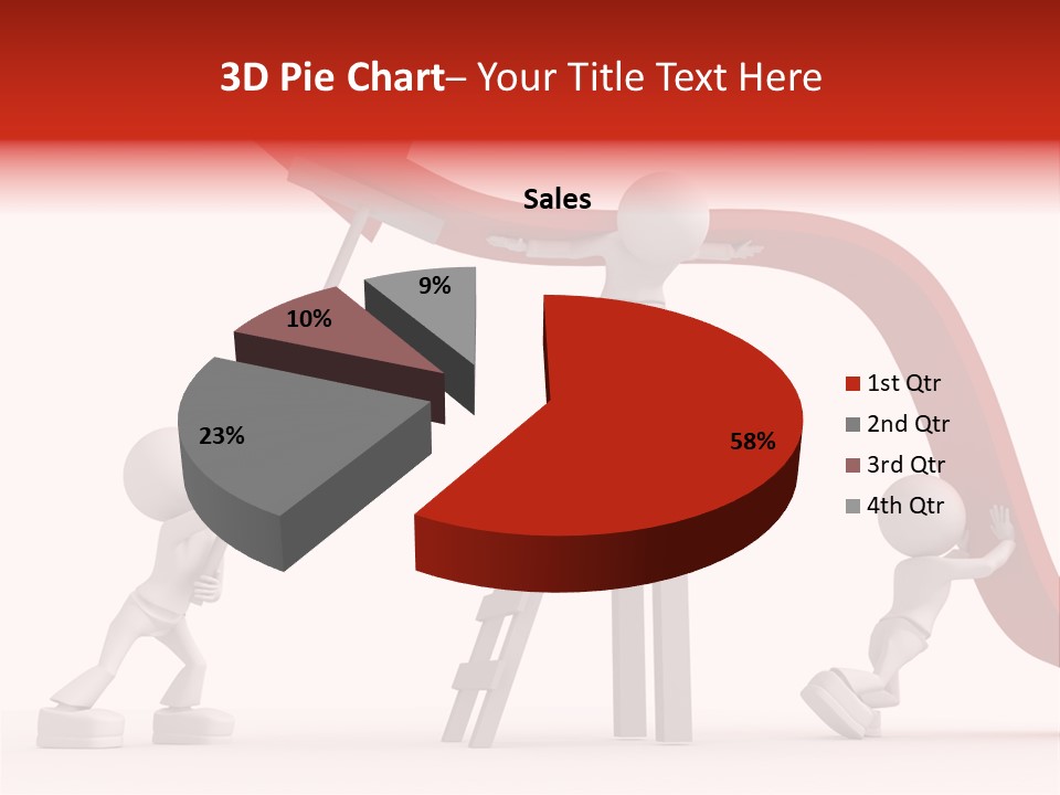 Cooperation Finance Statistic PowerPoint Template